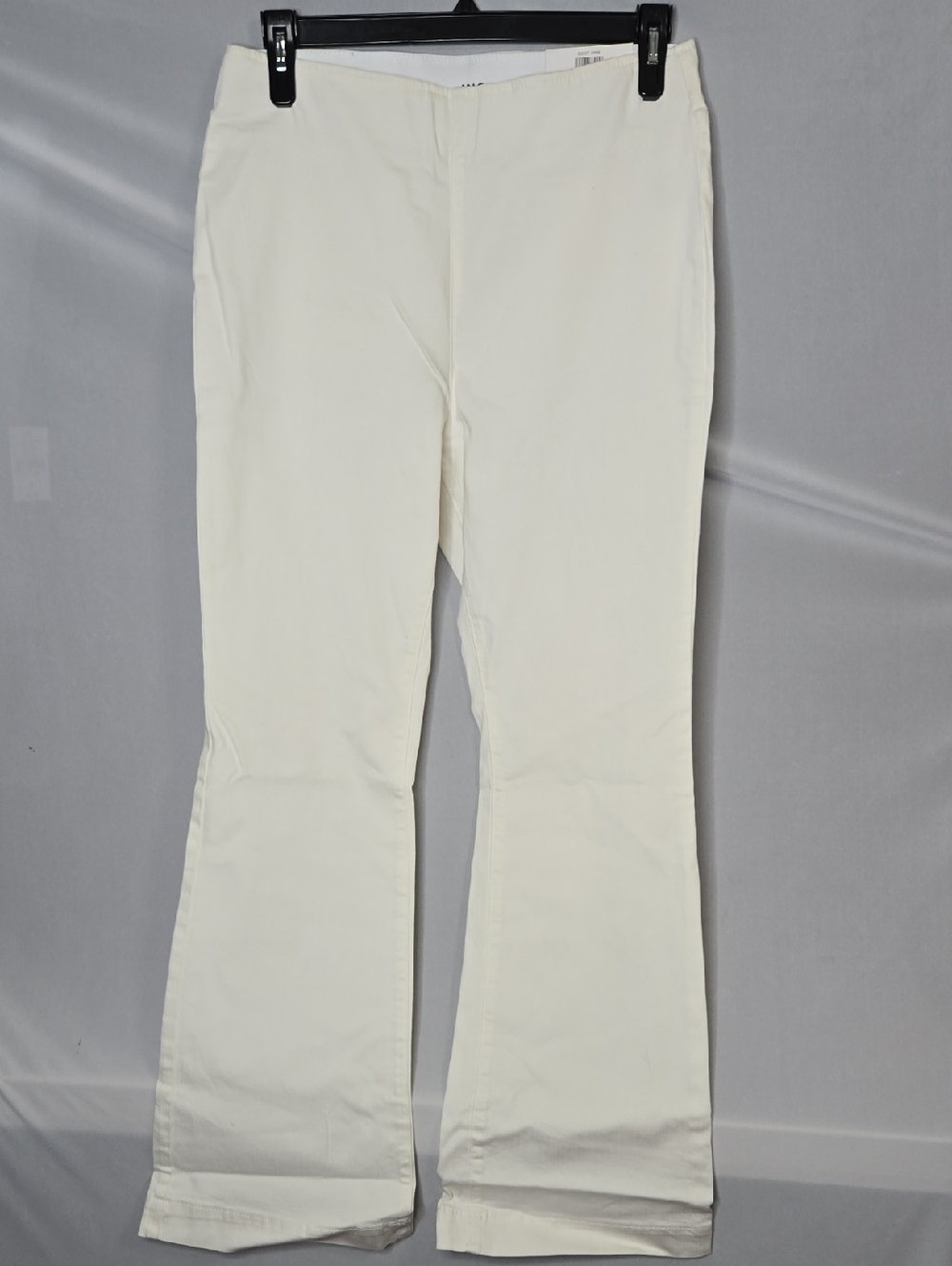 INC International Concepts Bright White Boot-Leg Regular High Rise Pants 14 NWI